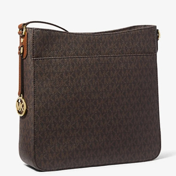 NWT Jet Set Travel Large Logo Messenger Bag - Picture 2 of 9